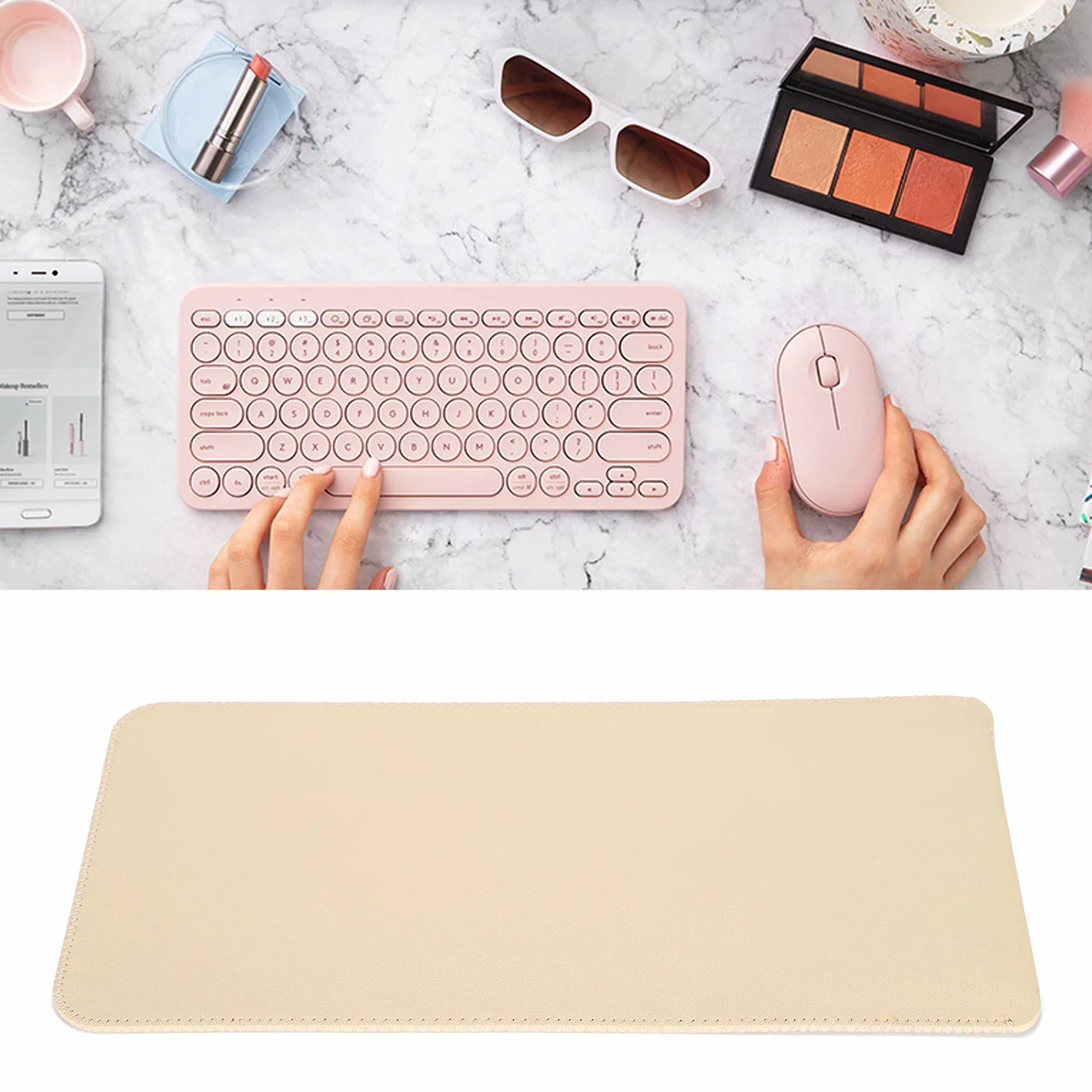 Etui na klawiaturę do K380, etui ochronne na klawiaturę PC, etui na klawiaturę, pyłoszczelne etui na klawiaturę, etui transportowe. Praktyczne skórzane etui do (kolor
