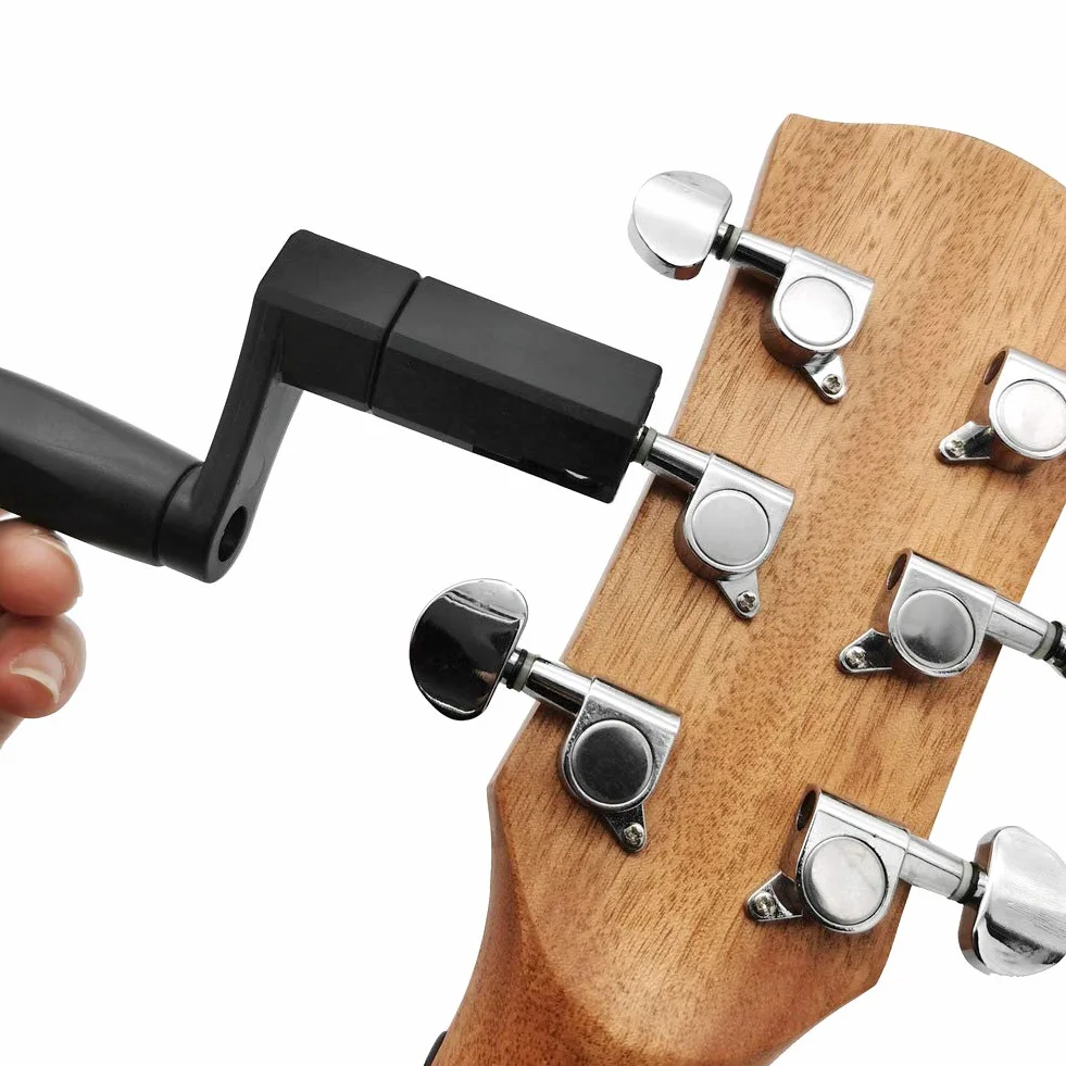 Nawijacz do Strun Gitarowych, 2-calowy Czarny Nawijacz do Strun Gitarowych, Pw-Dbpw-01 Planet Waves Wiertło Peg Winder 1 Nawijacz Strun Gitarowych Most Pin Peg Puller