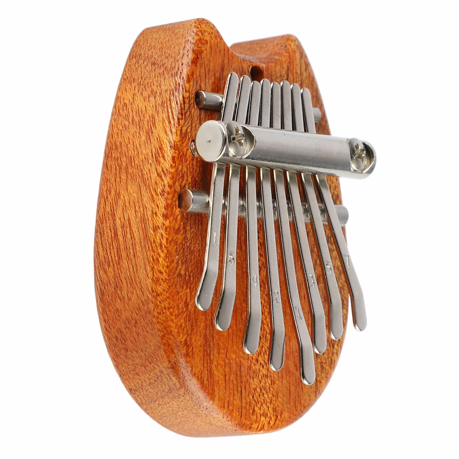 Mini Kalimba, łatwy do Gry, 8-klawiszowy Mini Kciuk Piano dla Dzieci dla Początkujących Przenośny ze smyczą