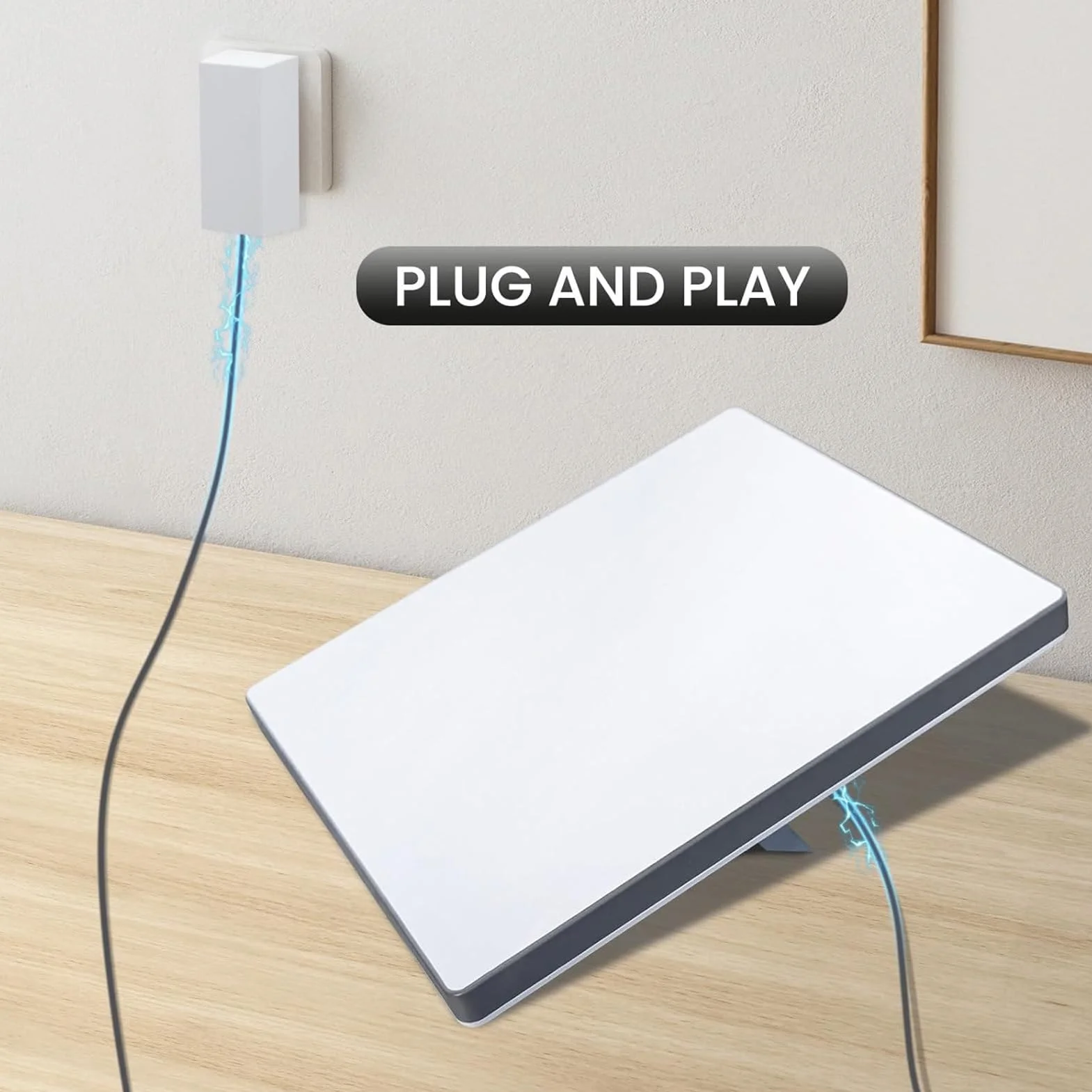 Kabel Mini, Przewód 18AWG IP68 Wodoodporny Gumowy Miedziany Przedłużacz Zasilający do Mini (5 m/16,4 stopy)