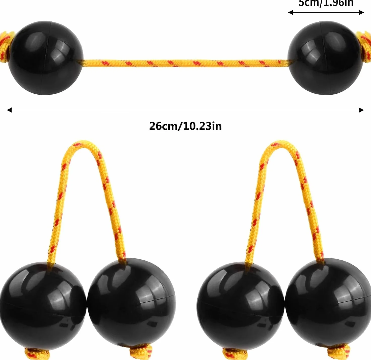 Aslatuas Rytmiczna piłka, 2 pary shakerów Kashaka Aslatua, instrument muzyczny bananula, muzyczny shaker, podwójna tykwa, Asalato Piłki perkusyjne dla dzieci, impreza